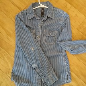 Seven 7 dress shirt denim